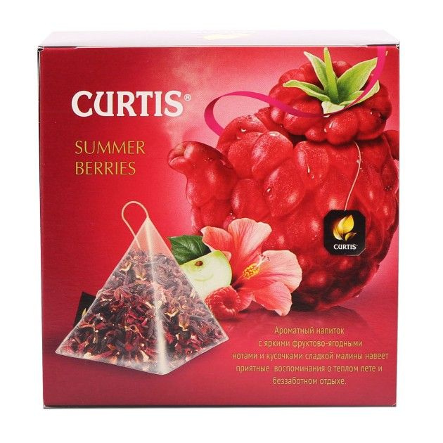 Чай фруктово-травяной Curtis Summer Berries 20пирамидок - 5 шт. #1