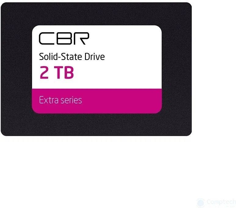 CBR 2 ТБ Внутренний SSD-диск Extra 2Tb (SSD-002TB-2.5-EX21) #1