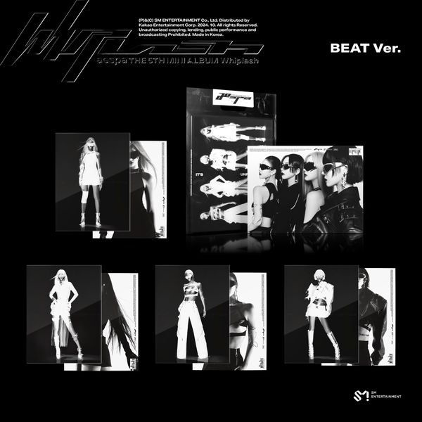 Альбомы aespa - 5th Mini Album Whiplash (BEAT Ver.) (Random Ver.) #1