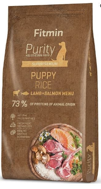 Фитмин Fitmin PURITY PUPPY RICE ALL BREEDS Для щенков, беременных и кормящих сук всех пород 2 кг  #1