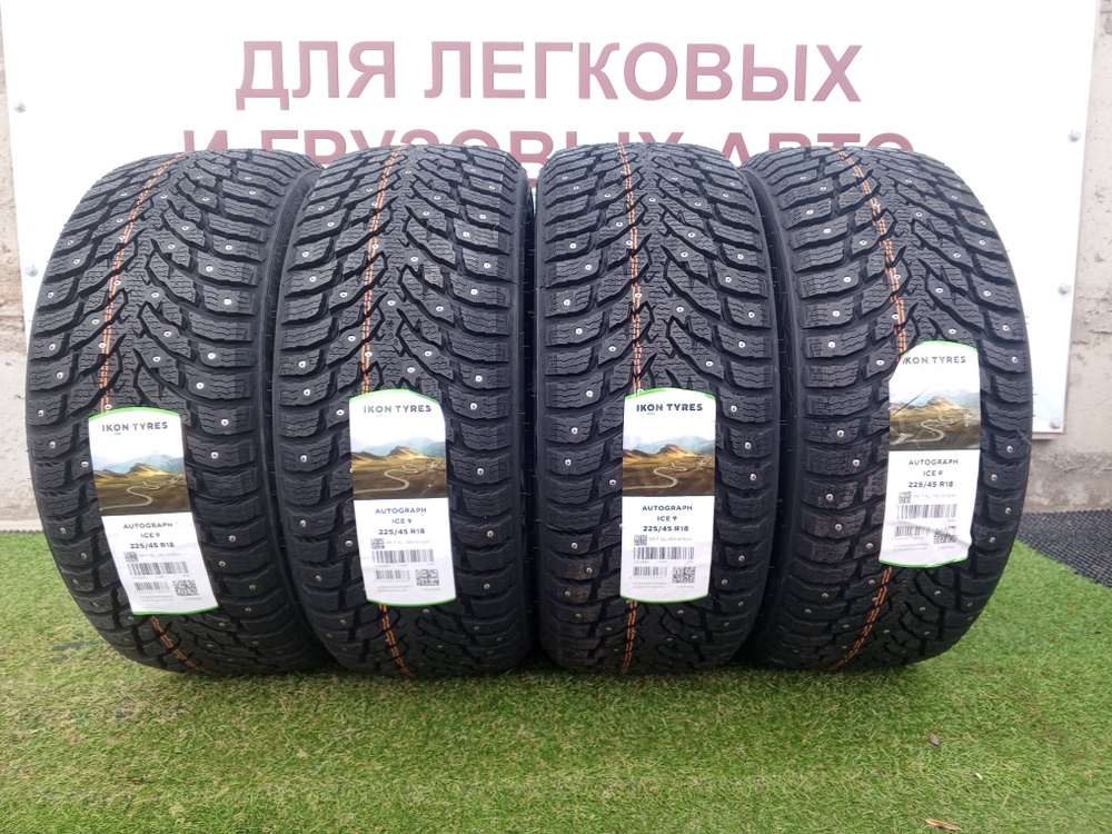 Ikon Autograph Ice 9 Шины  зимние 225/45  R18 95T Шипованные #1