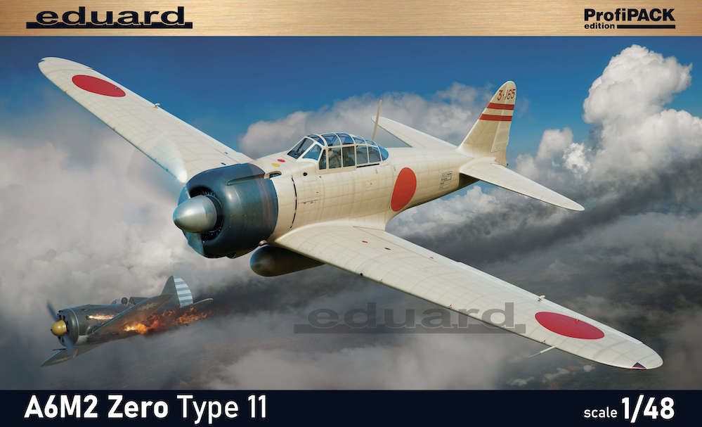 Сборная модель 1/48 Mitsubishi A6M2 Zero Type 11 1/48 ProfiPACK edition (Eduard kits) #1