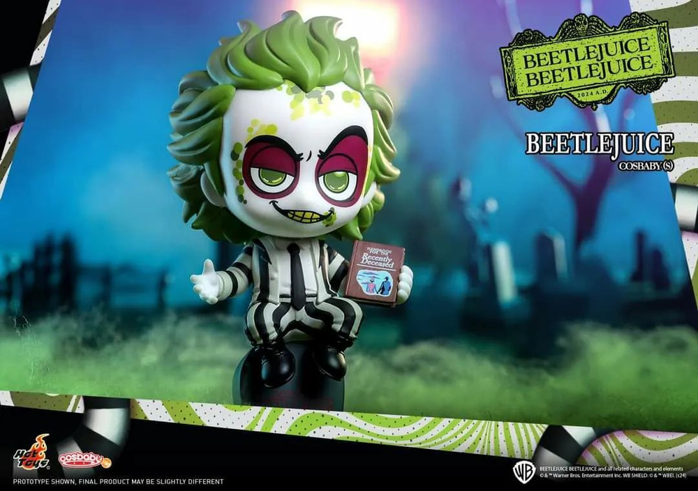 Фигурка Hot Toys Beetlejuice Cosbaby COSB1107 #1