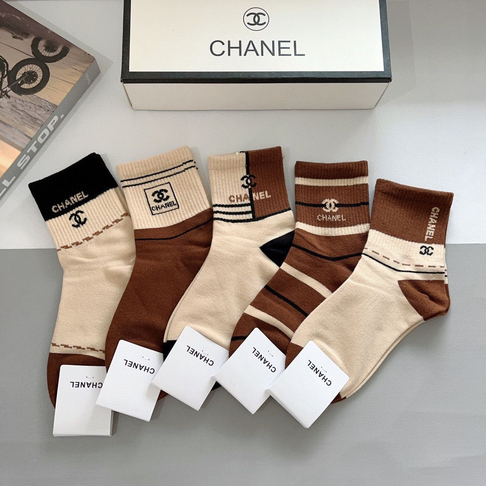 Носки Chanel Socks, 5 пар #1