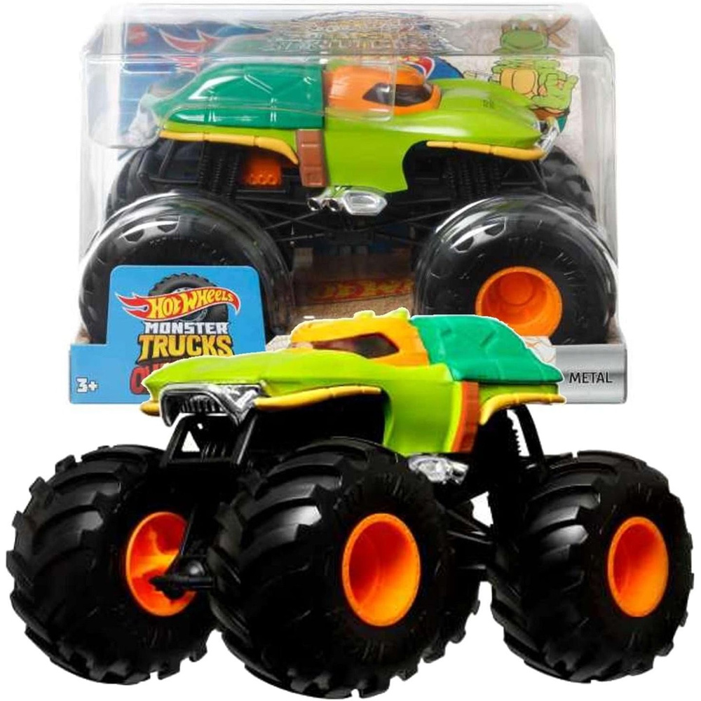 HYJ15 Hot Wheels машинка металлическая Monster Trucks ; Монстр-трак коллекционная масштабная модель 1:24 #1