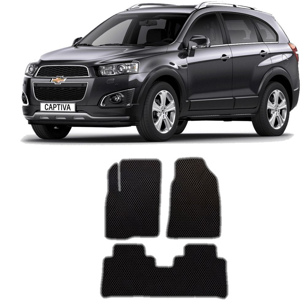 Коврики автомобильные из EVA в салон для Chevrolet Captiva C140 Шевроле Каптива Рестайлинг С140 ( 2011 #1