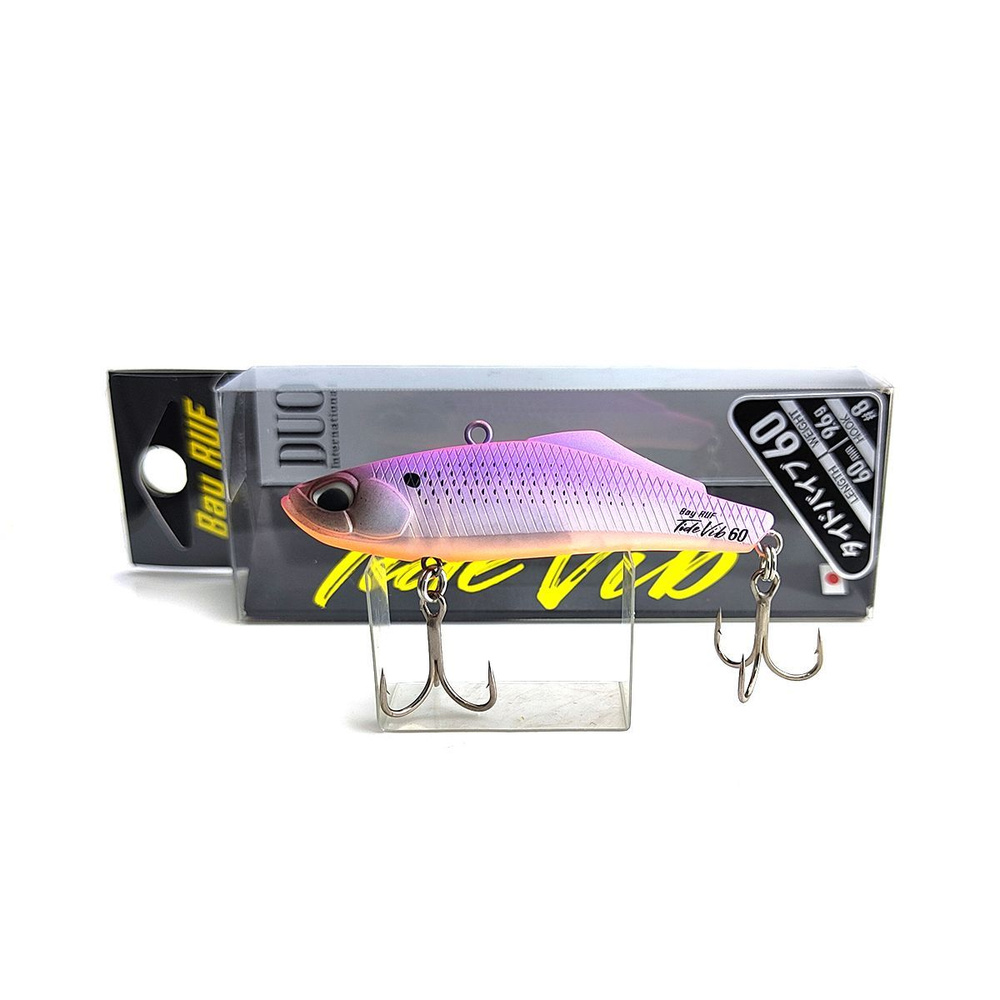 Воблер DUO Bay Ruf Tide Vib 60 9.6g, CCC0676 Matt Konoshiro Pink Back #1