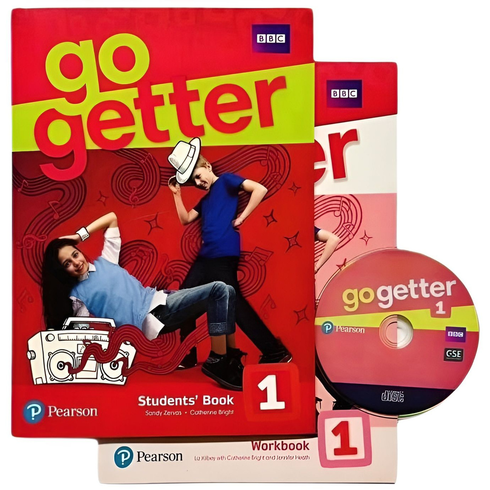 GoGetter 1. ПОЛНЫЙ КОМПЛЕКТ: Student's Book (учебник) +Workbook (рабочая тетрадь)+CD диск  #1