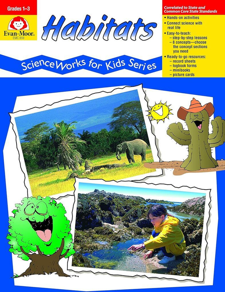 ScienceWorks for Kids: Habitats, Grades 1-3 Teacher Reproducibles #1