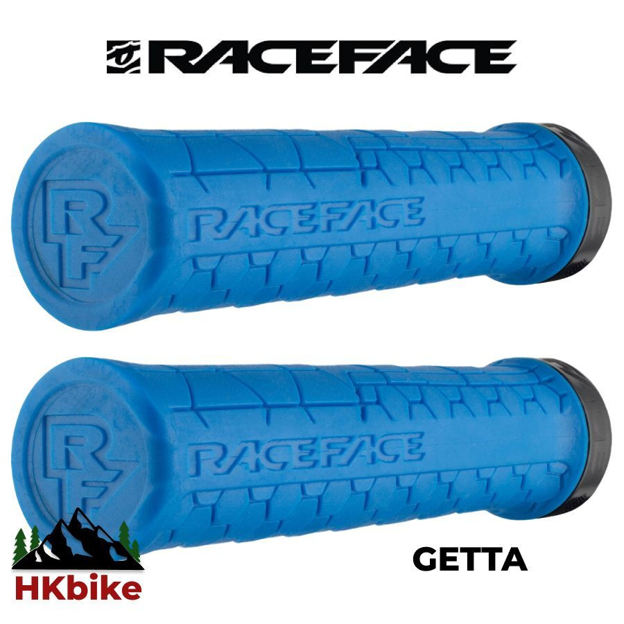 Ручки руля велосипеда / грипсы Race Face Getta Grips 30 мм Blue/Black #1