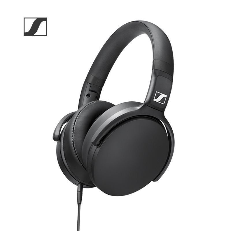 Sennheiser Наушники проводные с микрофоном Sennheiser HD 400S, 3.5 мм, черный  #1