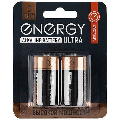 батарейка Energy Ultra LR14/2B (С) #1