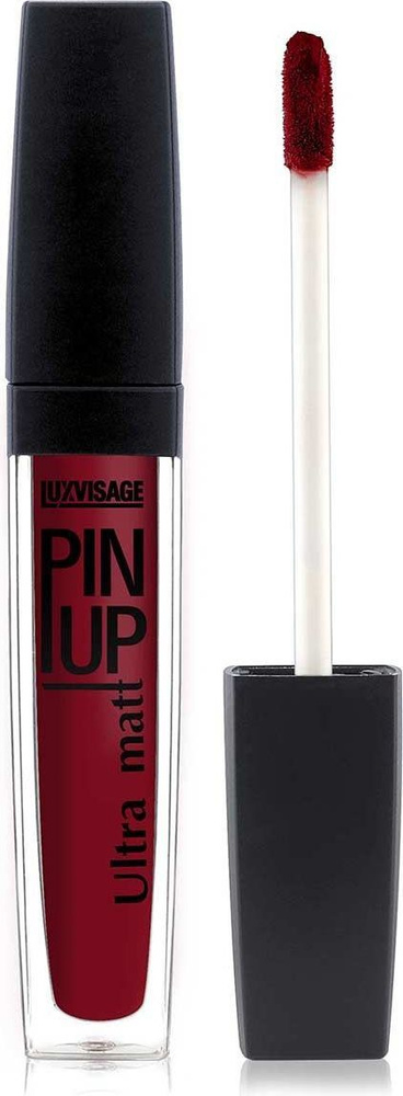 Блеск для губ LUXVISAGE PIN UP Ultra matt тон 31 Ruby wine #1