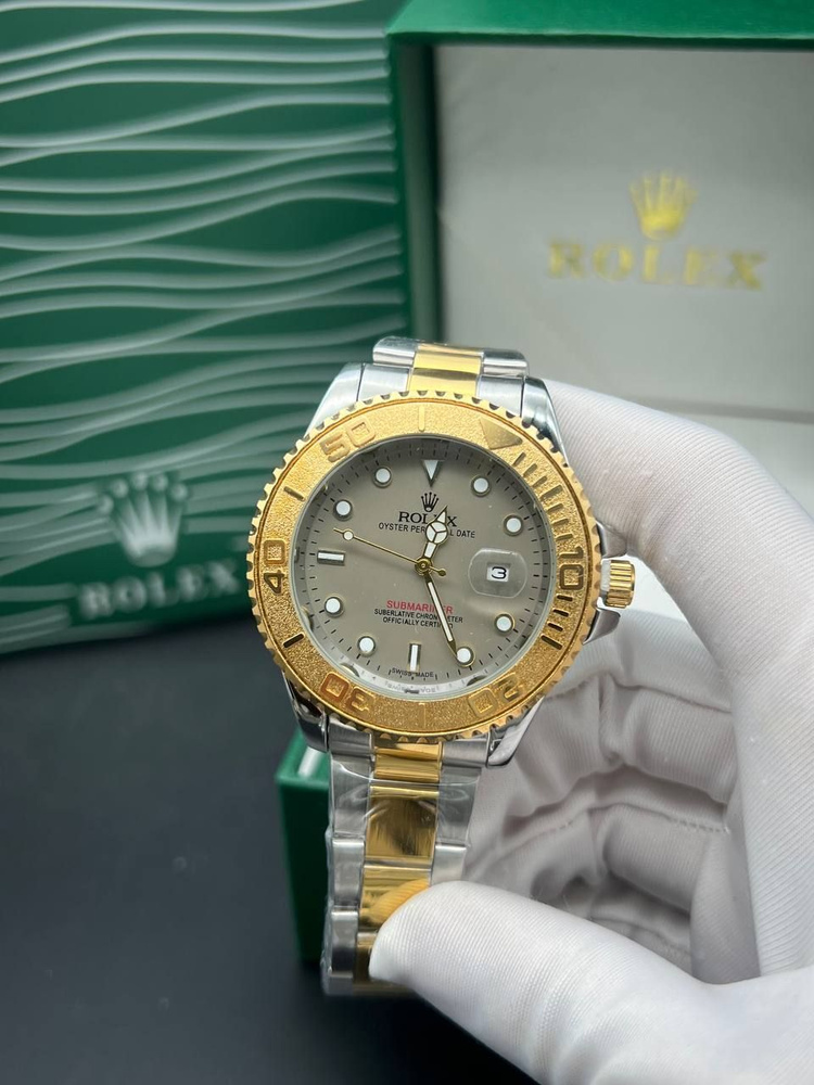 Наручные кварцевые часы ROLEX #1