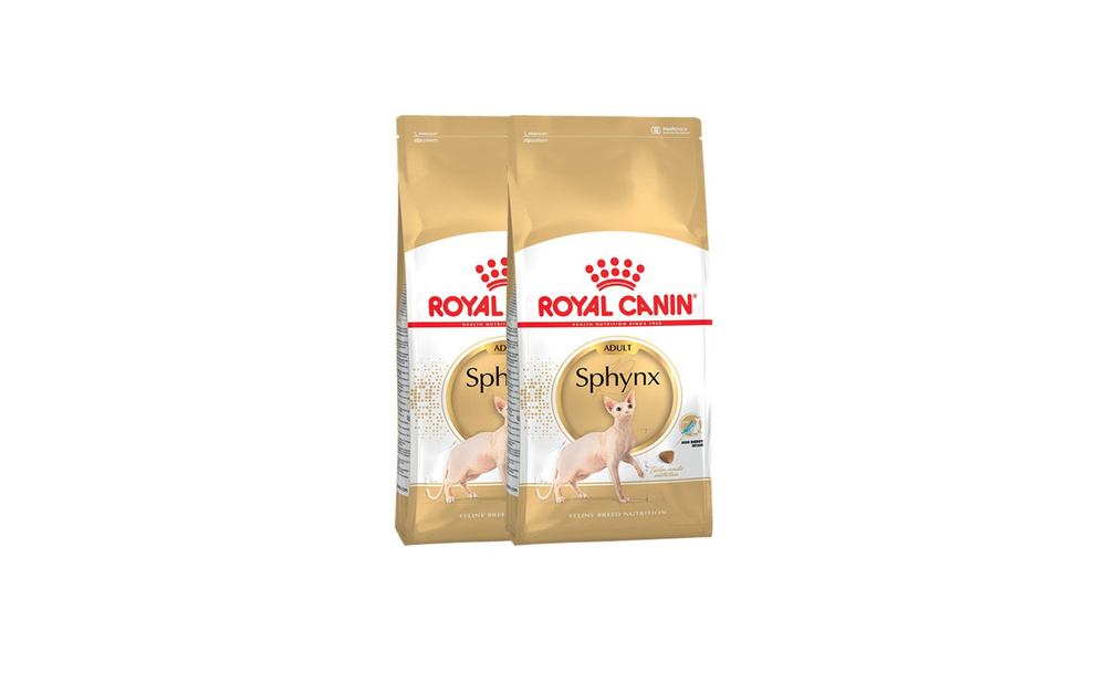 Royal Canin Sphynx сухой корм для взрослых кошек породы сфинкс - 2 кг х 2 шт.  #1