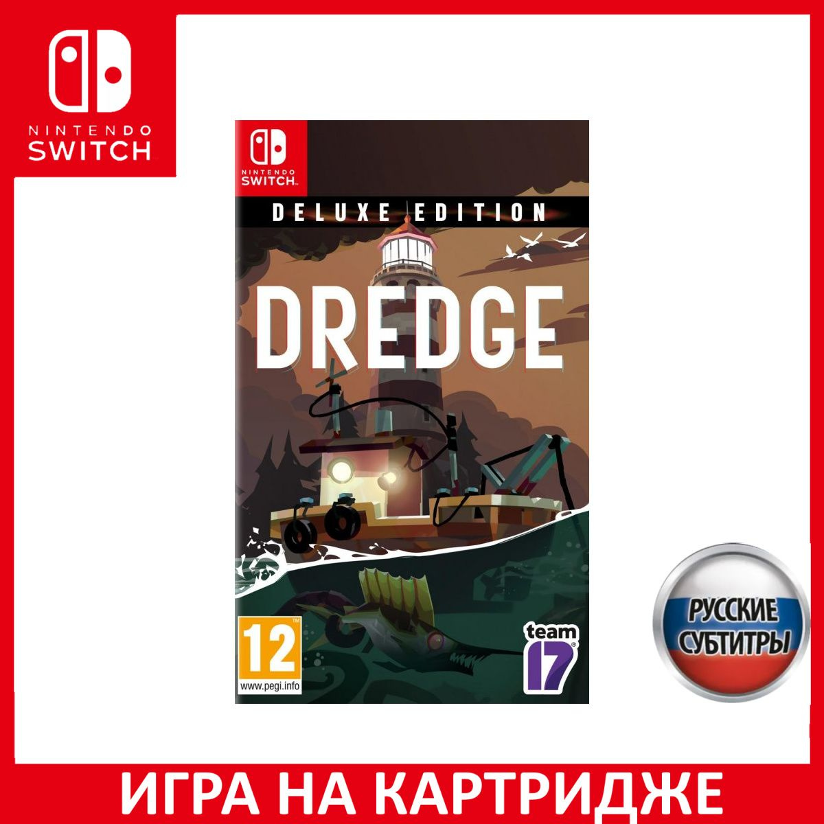 Игра на Картридже Dredge Deluxe Edition Русская Версия (Switch)