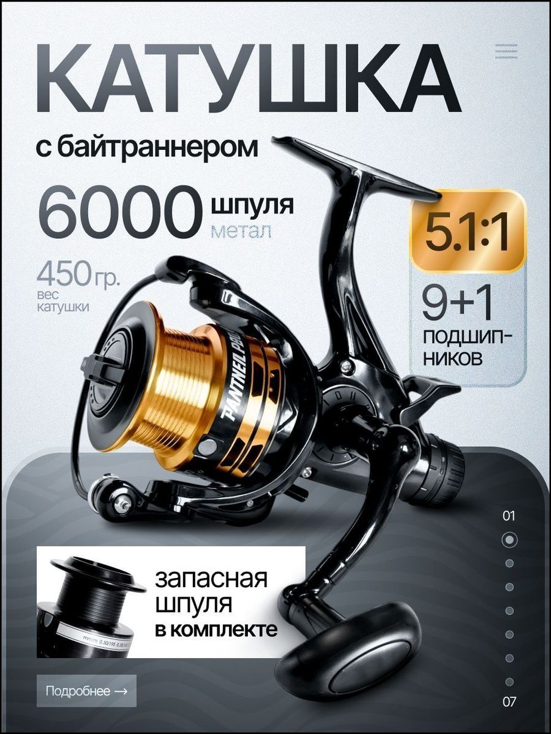 Катушка,диаметркатушки:58мм