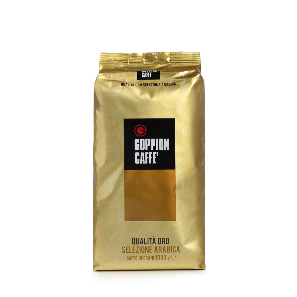 Кофе в зернах GOPPION CAFFE QUALITO ORO, 1000г, Италия. #1