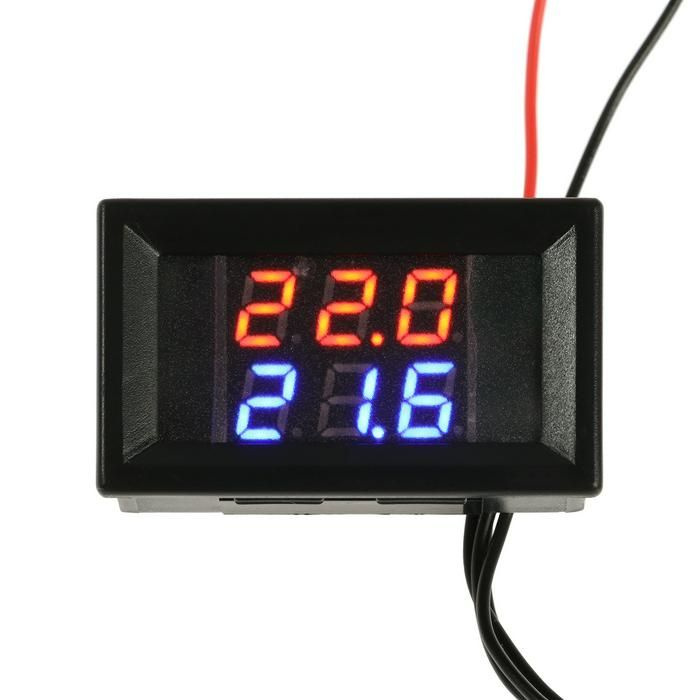 Термометр цифровой, ЖК-экран, провод 1.5 м, 45 26 мм, -20-100 C #1