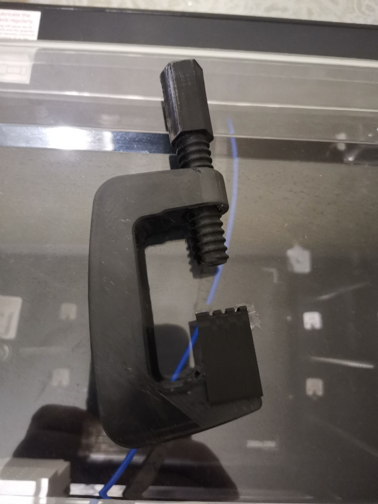 Крепление Logitech Driving Force Gt. Струбцина игрового руля лоджитек ...