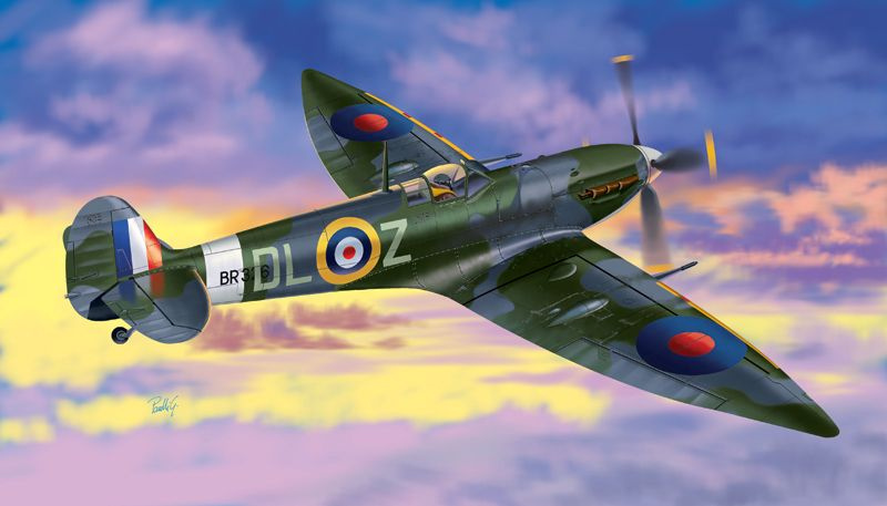 1307 Самолет Spitfire Mk. VI 1/72 #1