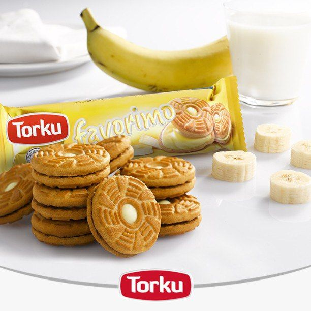 Torku Классическое печенье с банановым кремом Favorimo 244 гр. #1