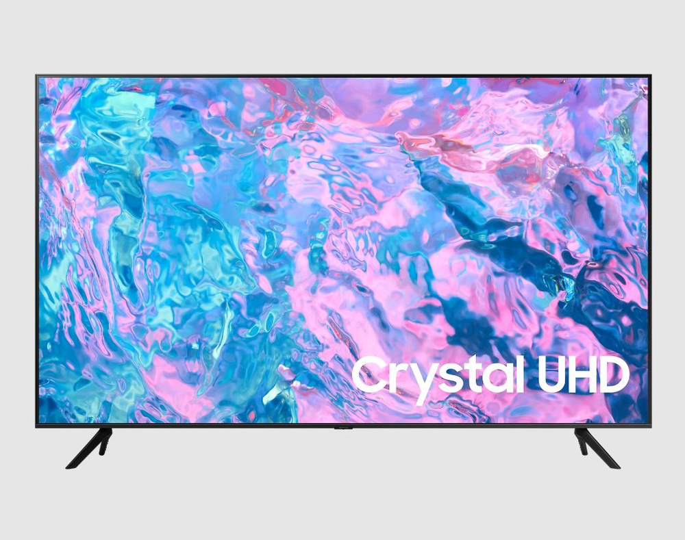 Samsung Телевизор UE43CU7100UXRU 43" 4K UHD, черный #1