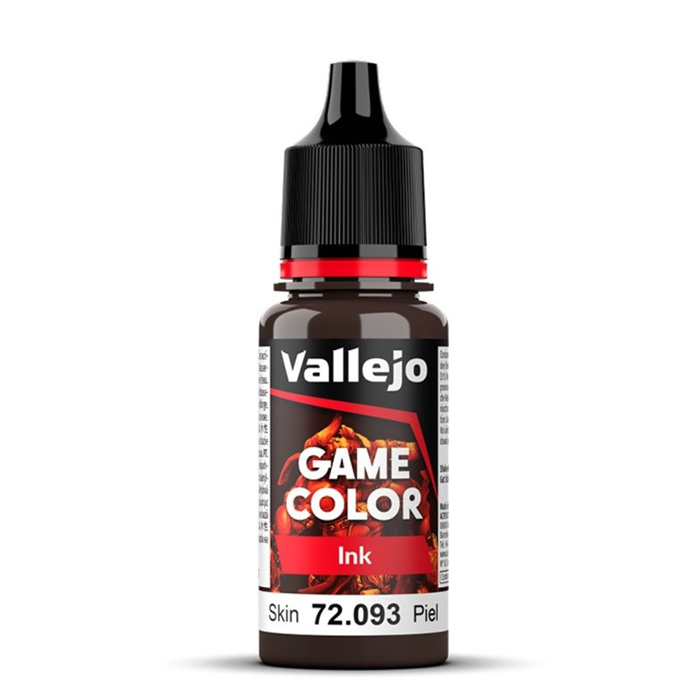 Полупрозрачная краска для моделизма Vallejo "Game Color INK" 72.093 Skin Wash  #1