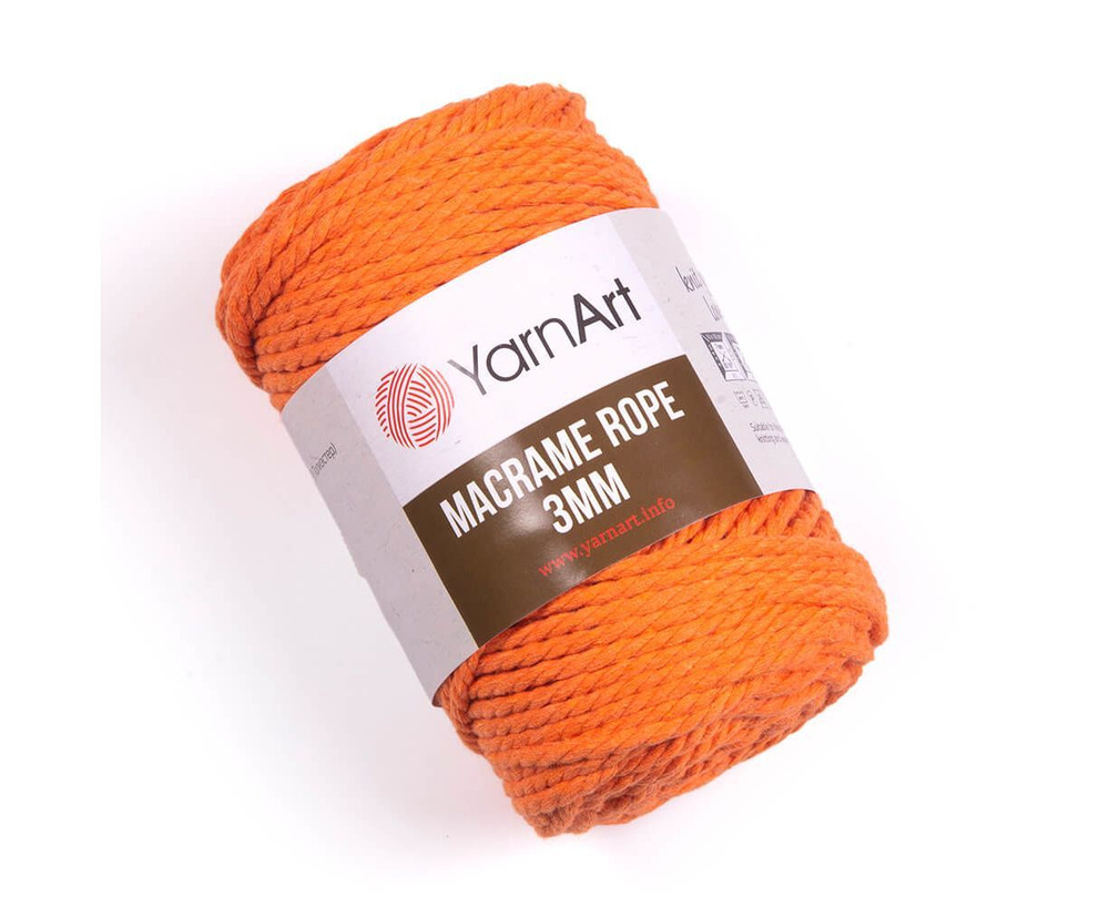 пряжа Макраме Роп 3 мм (Macrame Rope 3 mm) #1