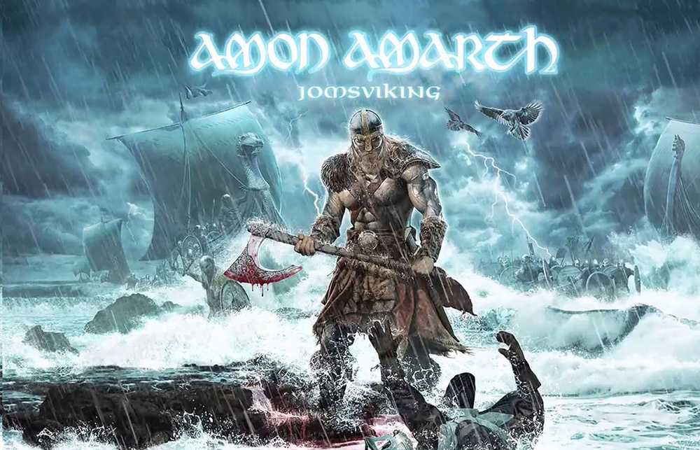 Плакат постер флаг "Amon Amarth" #1