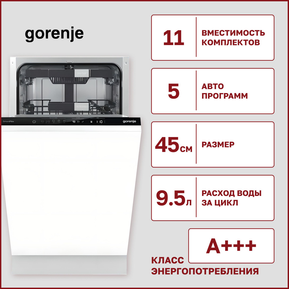 Посудомоечная машина Gorenje GV 572D10 #1