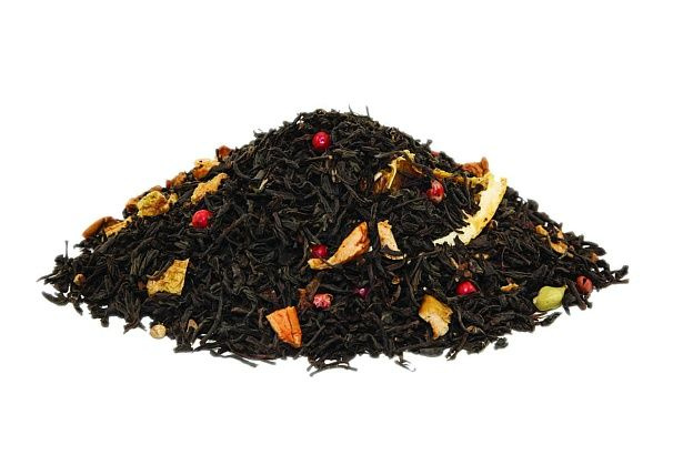 Чай черный листовой ароматизированный Gutenberg ''Апельсиновое Печенье'' с апельсином, кардамоном, гвоздикой #1