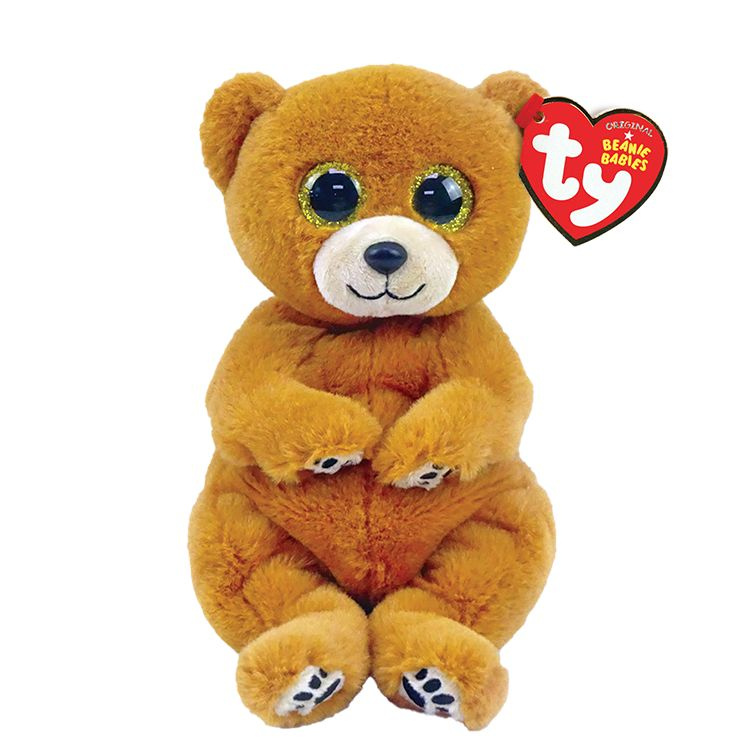 Мягкая игрушка Медведь DUNCAN серии "Beanie Bellies", 15 см #1