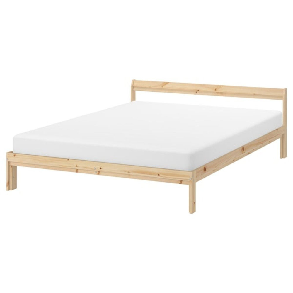 Каркас кровати IKEA NEIDEN НЕЙДЕН, СОСНА 139 195 СМ, спальное место 135х190 см.  #1