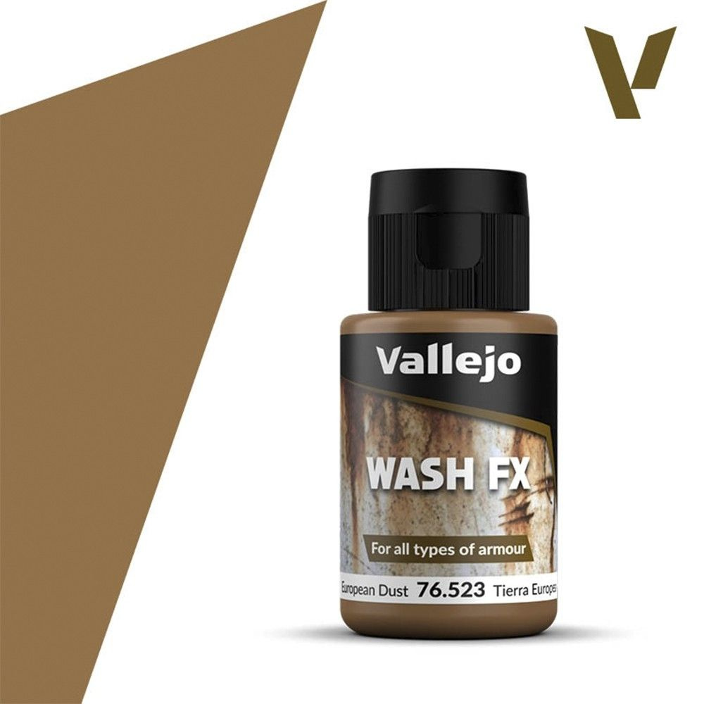 Тонирующая жидкость Vallejo, серия "Model Wash", цвет 76.523 European Dust  #1