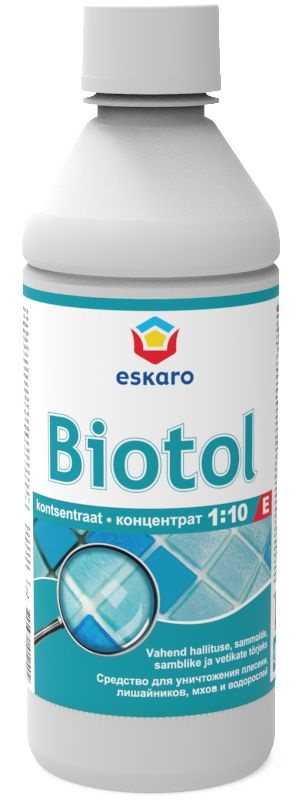 Средство для уничтожения плесени Eskaro Biotol E концентрат(1:5) 0,5л  #1