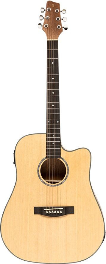STAGG Акустическая гитара SA25 DCE 6-струнная, корпус Ель #1