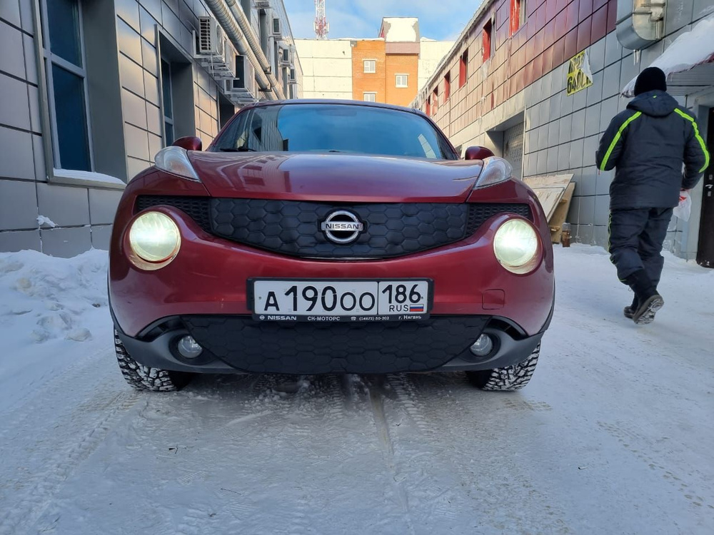 Утеплитель радиатора для Nissan Juke Ниссан Жук (2010 -2014) (YF15) #1