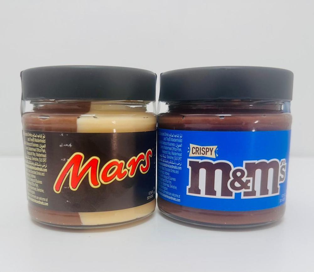 Шоколадная паста Mars/M&M's, 2 штуки по 200 г #1