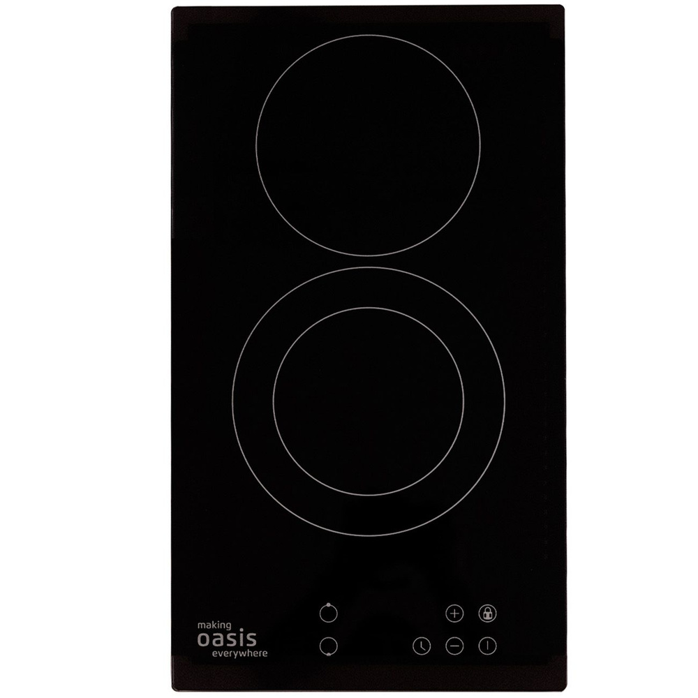 Oasis Электрическая варочная панель P-SDR, черный, темно-серый  #1