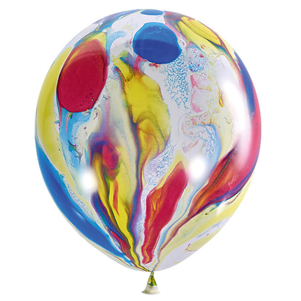 Воздушный шар 12"/30см Многоцветный 50шт #1