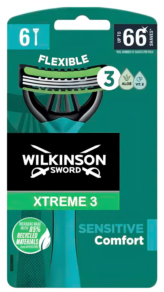 Wilkinson Sword Xtreme3 Sensitive Бритвы 6 шт. #1