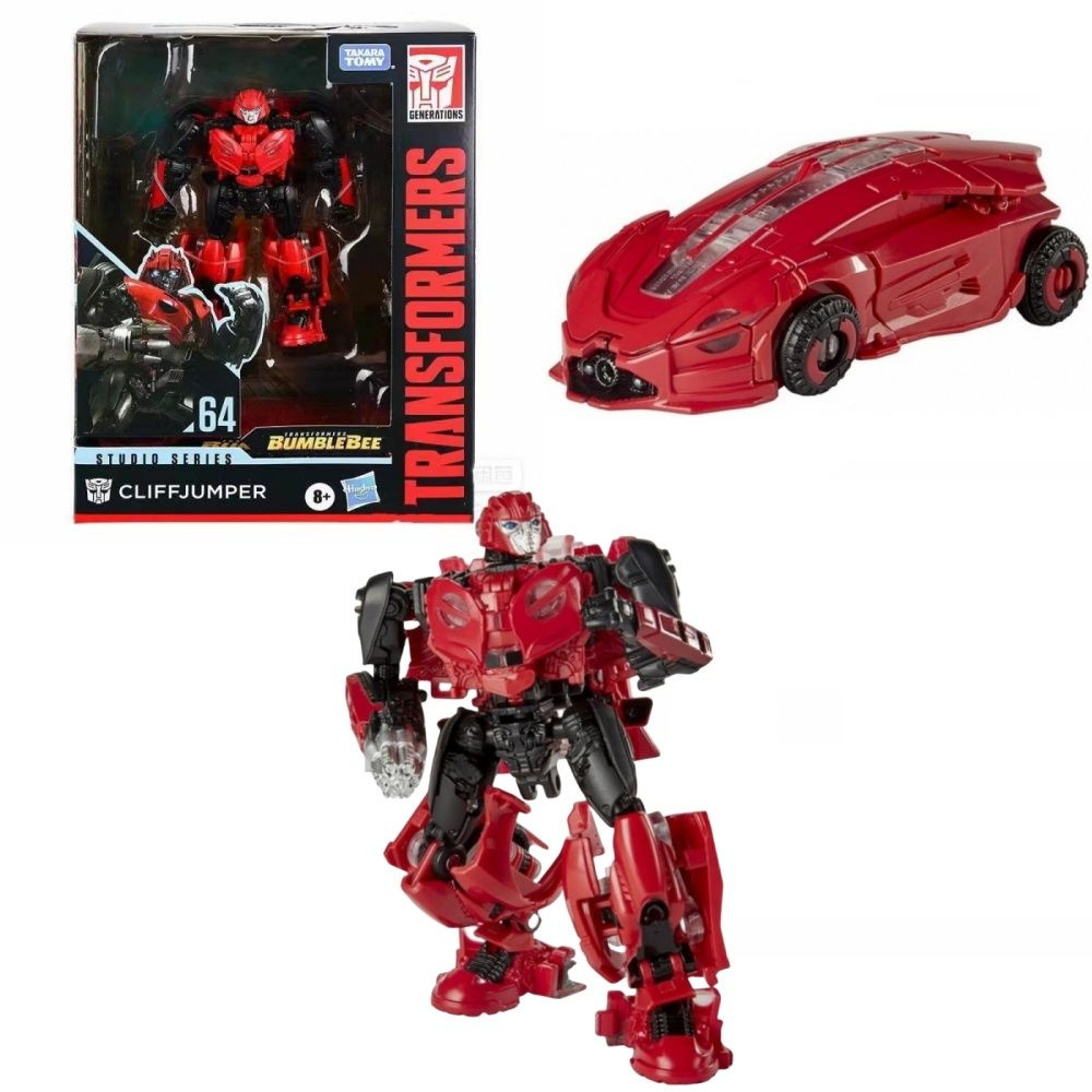 Трансформеры Hasbro Игрушка Studio Series Deluxe Transformers Bumblebee SS64 Cliffjumper 4.5 дюйма (11.5 #1