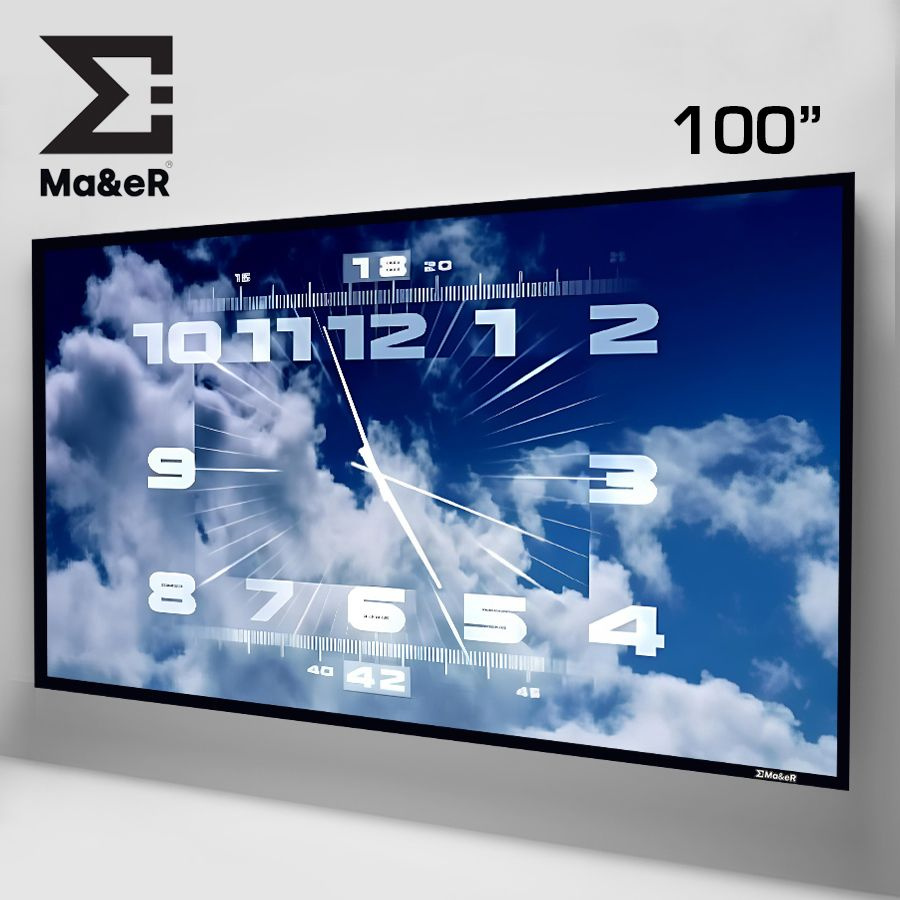 Fresnel 100" 16:9 экран Френеля для длиннофокусных и короткофокусных проекторов  #1