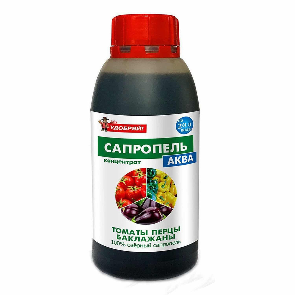 Удобрение для томатов, перцев, баклажанов Сапропель-Аква, концентрат 0,5л  #1