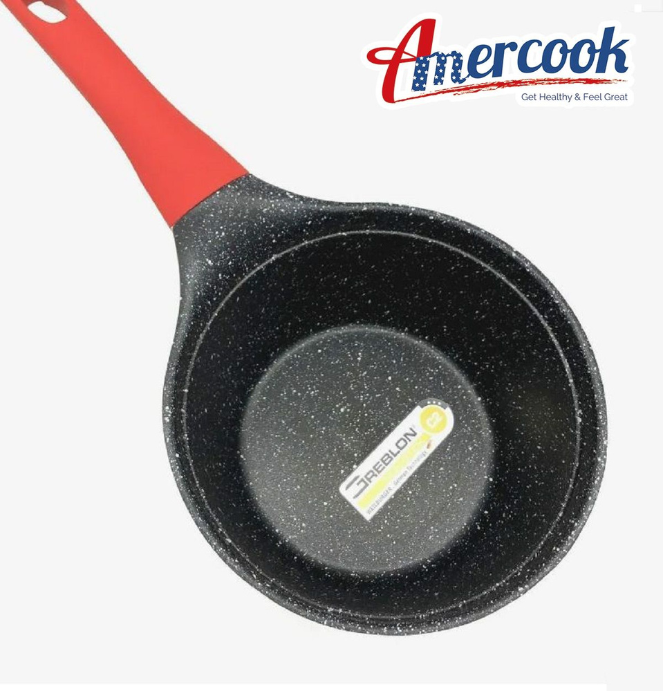 Amercook Кухонный ковш, покрытие GREBLON, 18 см, 1.8 л #1