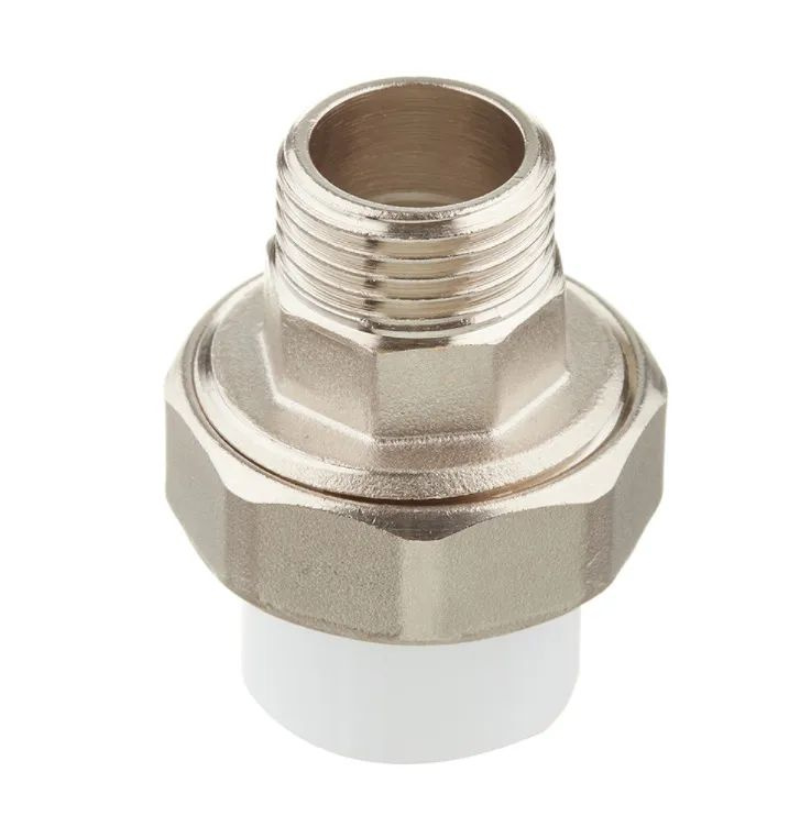 Муфта 20х1/2" полипропиленовая комбинированная, разъёмная (американка ...