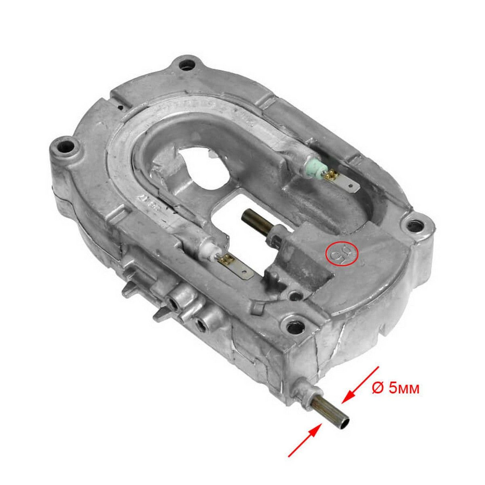 Бойлер (два тена) 5мм для кофемашин Magnifica, Perfecta ESAM, 5532139700 #1