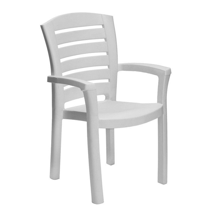 Кресло "Капри" белое, 50 х 58 х 92 см #1