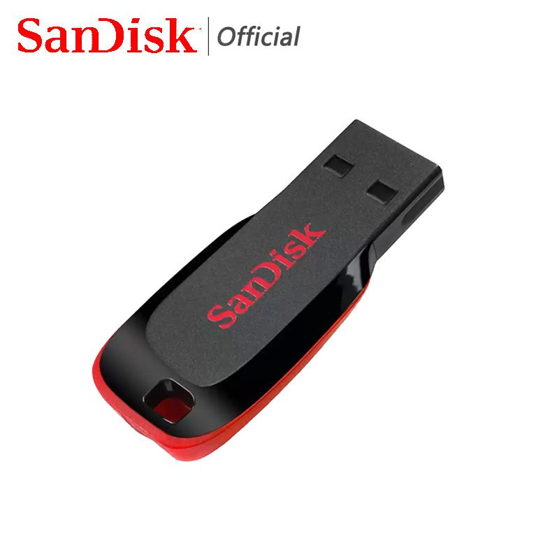 SanDisk USB-флеш-накопитель Cruzer Blade SDCZ50-064G 64 ГБ, черный матовый  #1